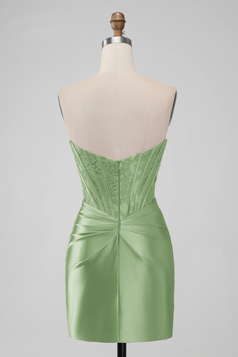 Sparky Red Strapless Bodycon Short Homecoing Dress with Lace Sparky Red Strapless Bodycon Short Homecoing Dress with Lace