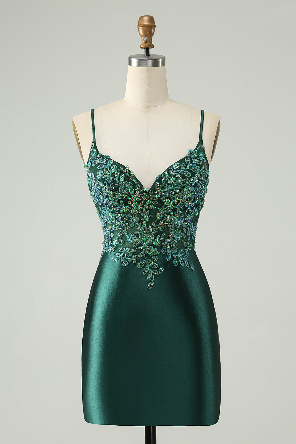 Zapakasa Women Glitter Dark Green Tight Homecoming Dress V Neck Beaded Appliques Cocktail Dress Zapakasa Women Glitter Dark Green Tight Homecoming Dress V Neck Beaded Appliques Cocktail Dress