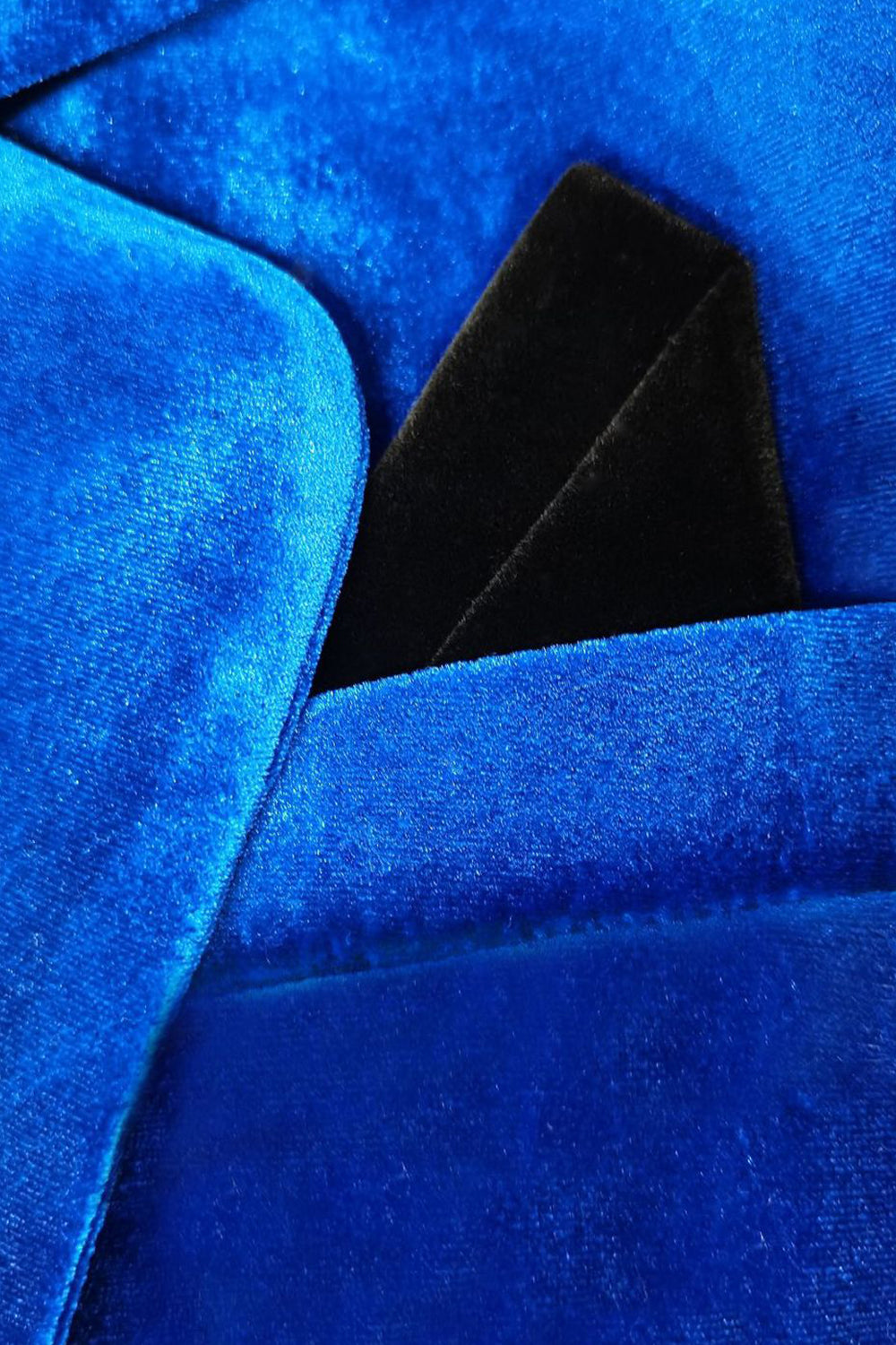 Royal Blue Velvet Single Button Women's Suits Royal Blue Velvet Single Button Women's Suits