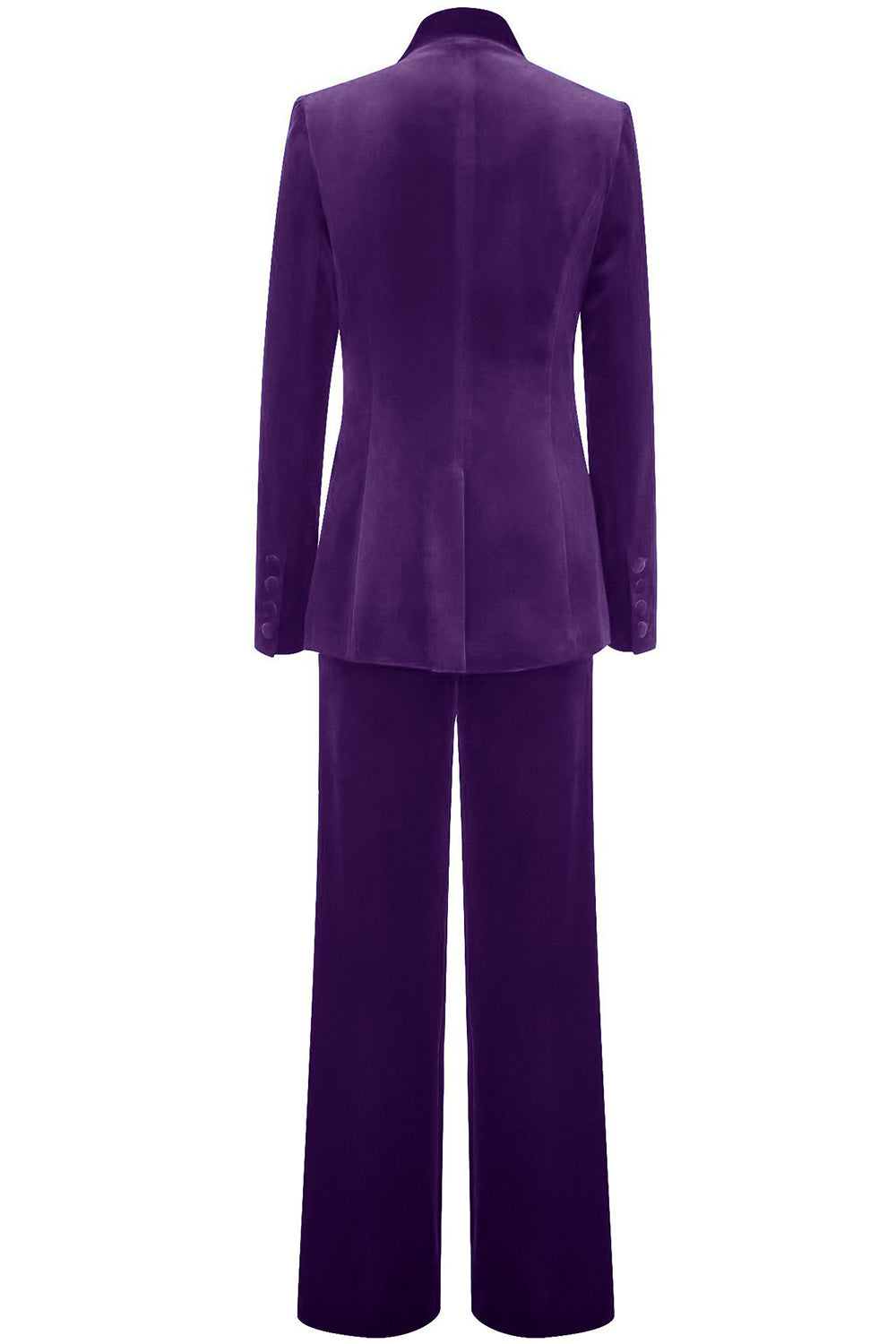 Royal Blue Velvet Single Button Women's Suits Royal Blue Velvet Single Button Women's Suits