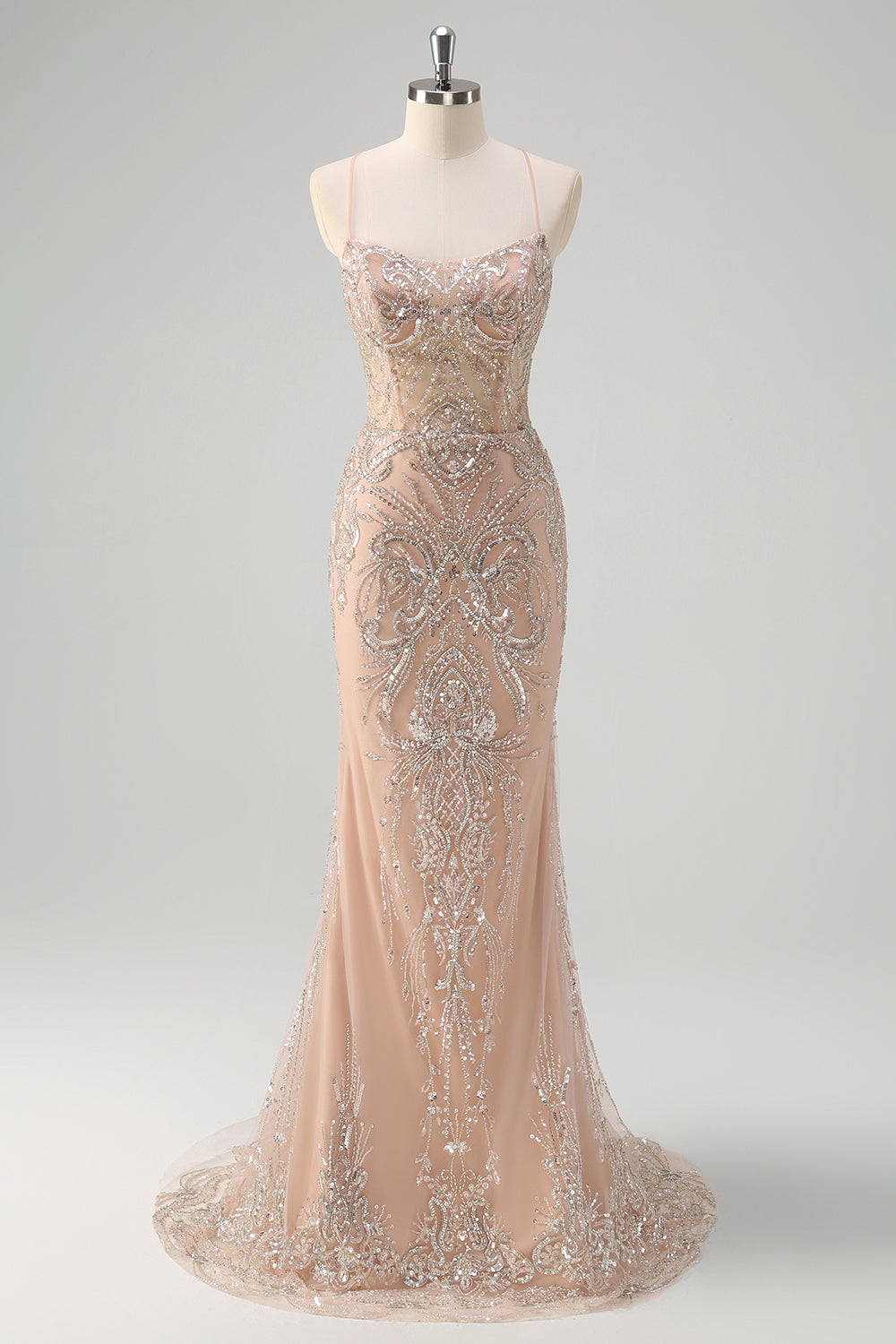 champagne spaghetti strap dress Shine Spaghetti Strap Sequin Mini Dress Champagne