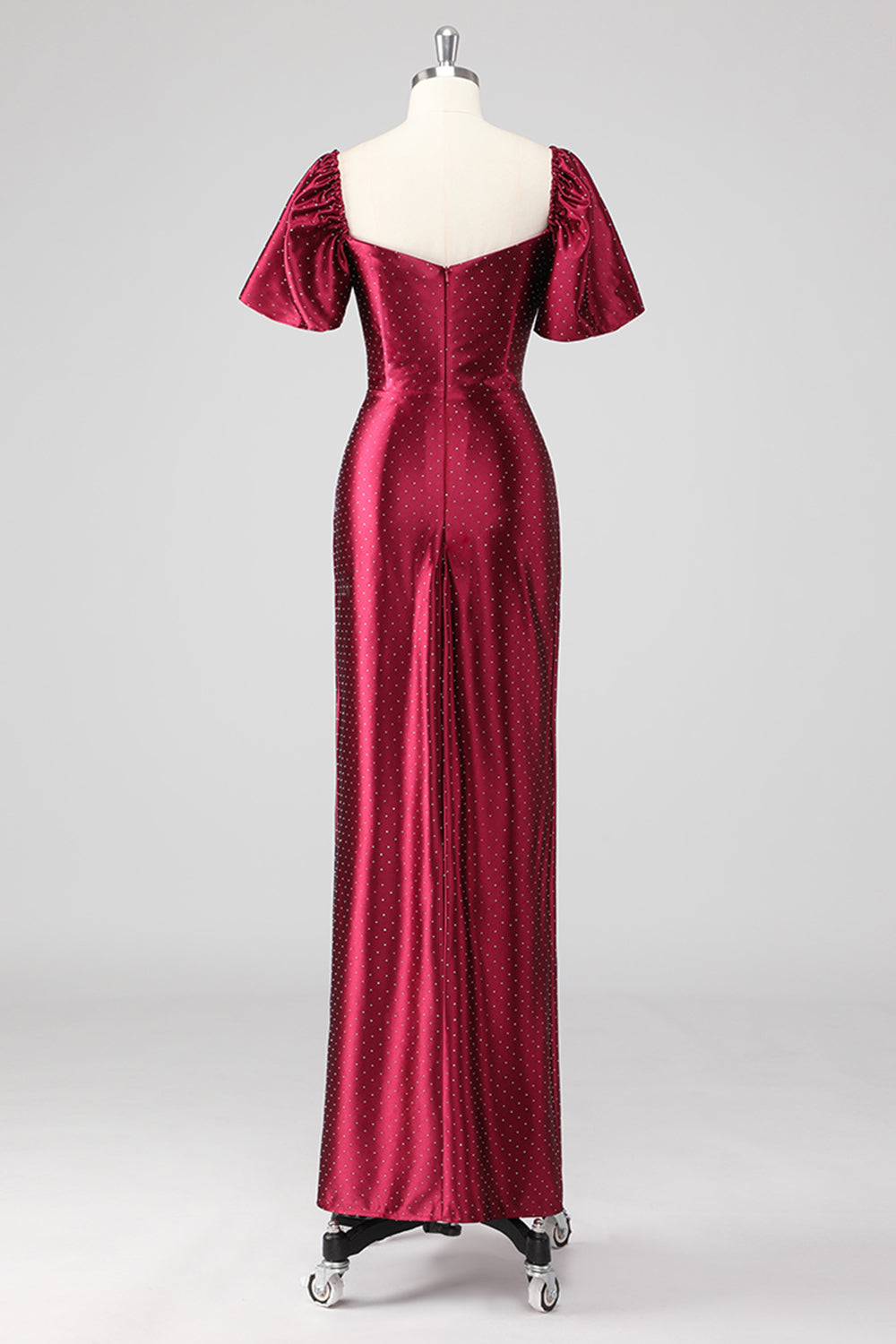 Sparkly Off The Shoulder Metallic Beaded Formal Dress with Slit Sparkly Off The Shoulder Metallic Beaded Formal Dress with Slit