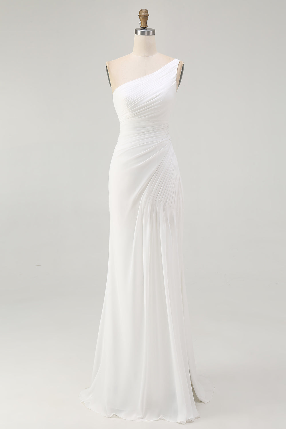 ivory chiffon maxi dress Ivory Lux Chiffon Bridesmaid Dresses