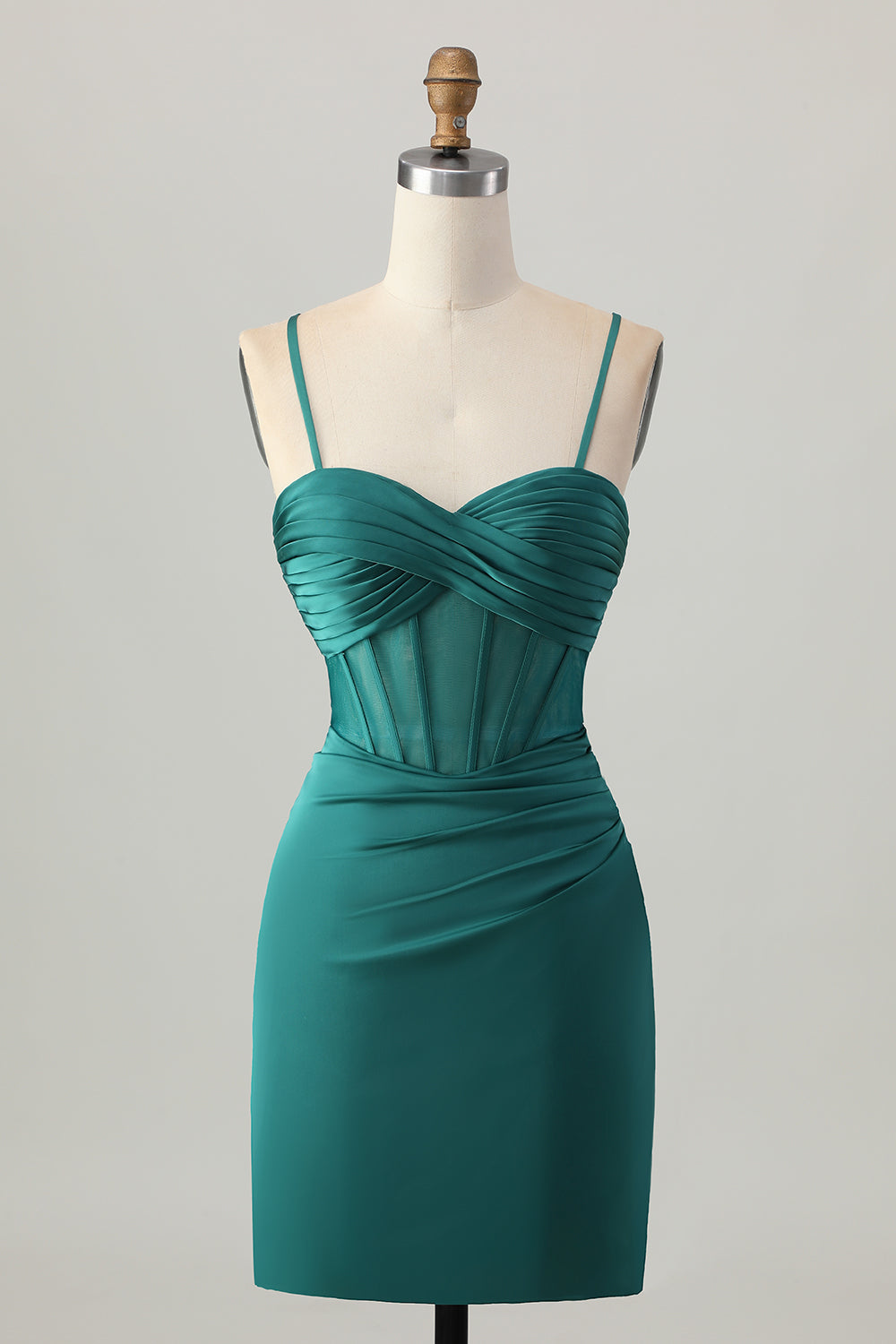 dark teal homecoming dress Short with Embroidered Bodice Black / 2 The Primavera Couture 4430 is a sophisticated short cocktail dress featuring a sheer beaded corset that enhances the silhouette with intricate detailing Sweetheart Dark Blue Sequins Mini