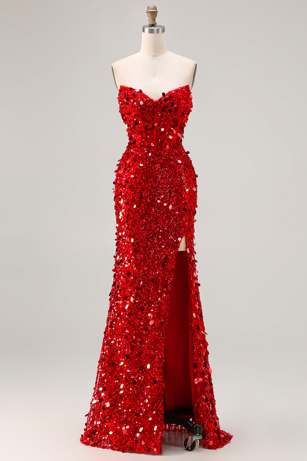 open lace back dress Zapakasa Women Sparkly Red Mermaid Long Corset Prom Dress with Slit Strapless Sequin Beaded Gala Dress open lace back dress Zapakasa Women Sparkly Red Mermaid Long Corset Prom Dress with Slit Strapless Sequin Beaded Gala Dress