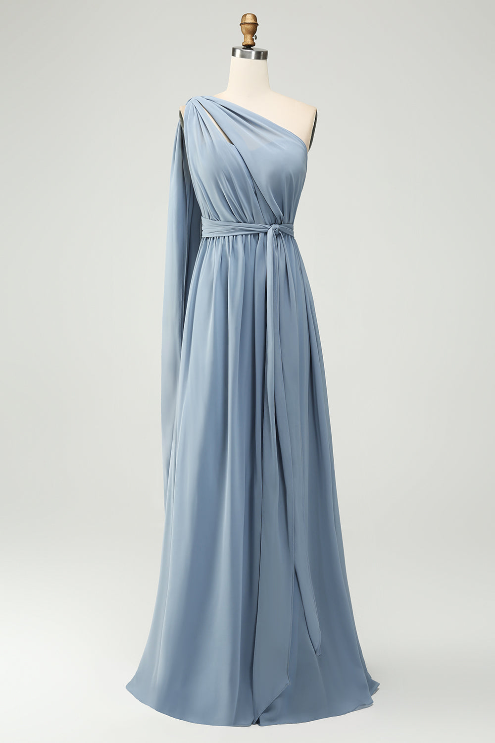 Zapakasa Women Convertible Dusty Blue Bridesmaid Dress Chiffon A Line Wedidng Party Dress Zapakasa Women Convertible Dusty Blue Bridesmaid Dress Chiffon A Line Wedidng Party Dress