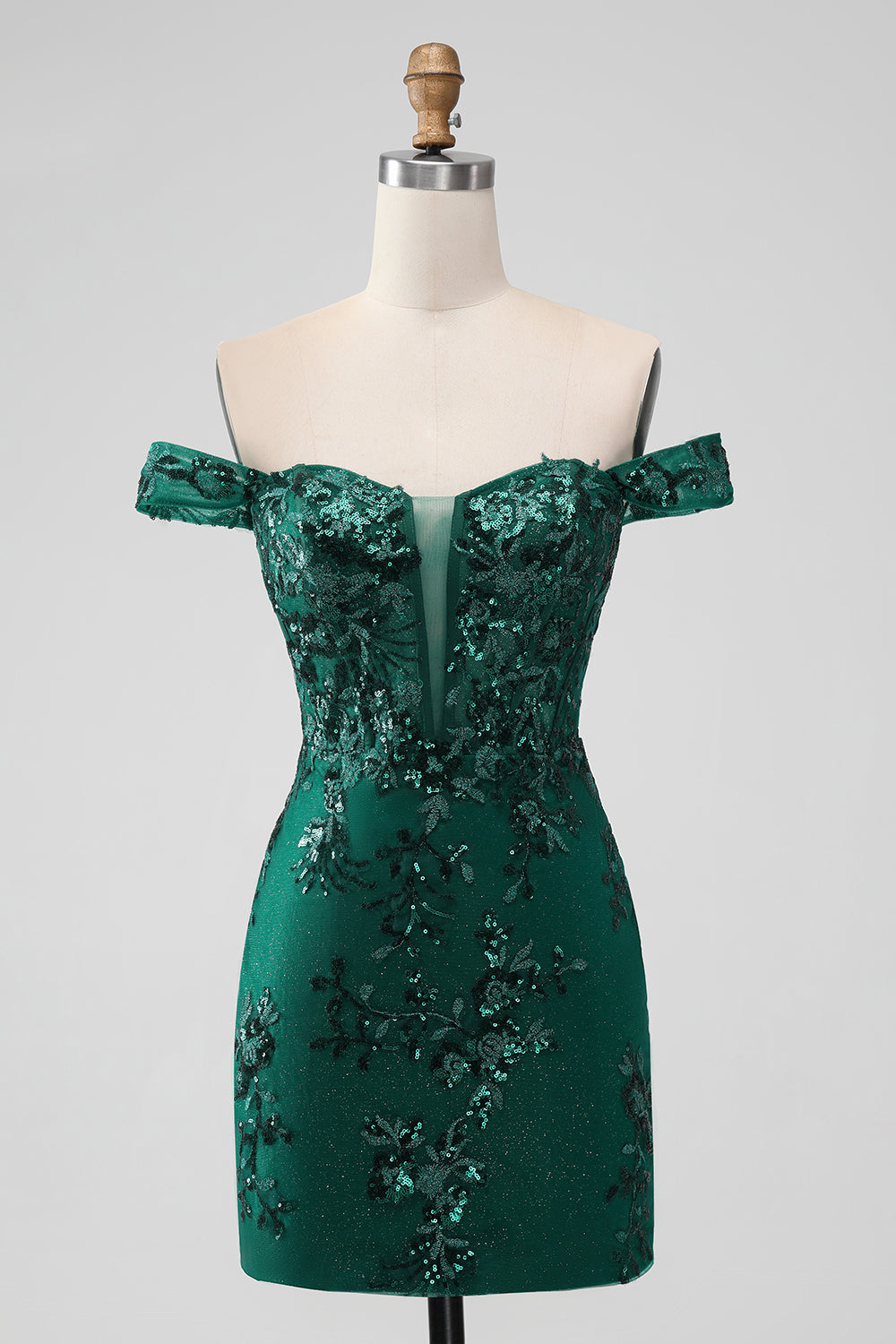 Zapakasa Women Sparkly Dark Green Homecoming Dress with Sequins Off The Shoulder Tight Short Prom Dress Zapakasa Women Sparkly Dark Green Homecoming Dress with Sequins Off The Shoulder Tight Short Prom Dress