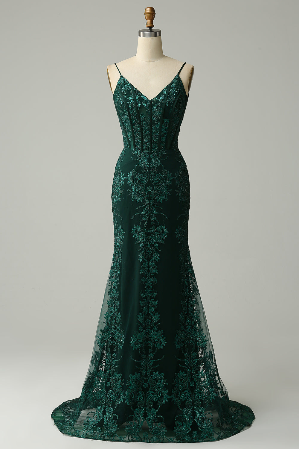 Zapakasa Women Sparkly Peacock Green Sequin Long Mermaid Prom Dress Spaghetti Straps Formal Party Dress Zapakasa Women Sparkly Peacock Green Sequin Long Mermaid Prom Dress Spaghetti Straps Formal Party Dress