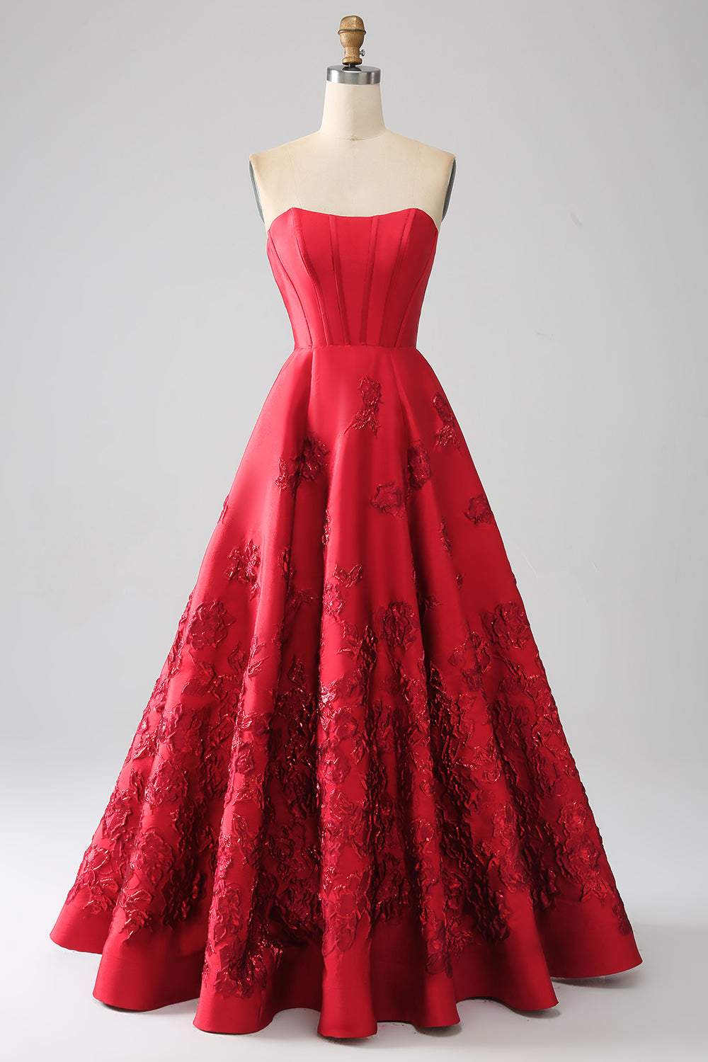 Princess Dress Red Dress Formal Wear Zapakasa Women Dark Red Prom Dress Elegant Princess A-Line Princess Dress Red Dress Formal Wear Zapakasa Women Dark Red Prom Dress Elegant Princess A-Line