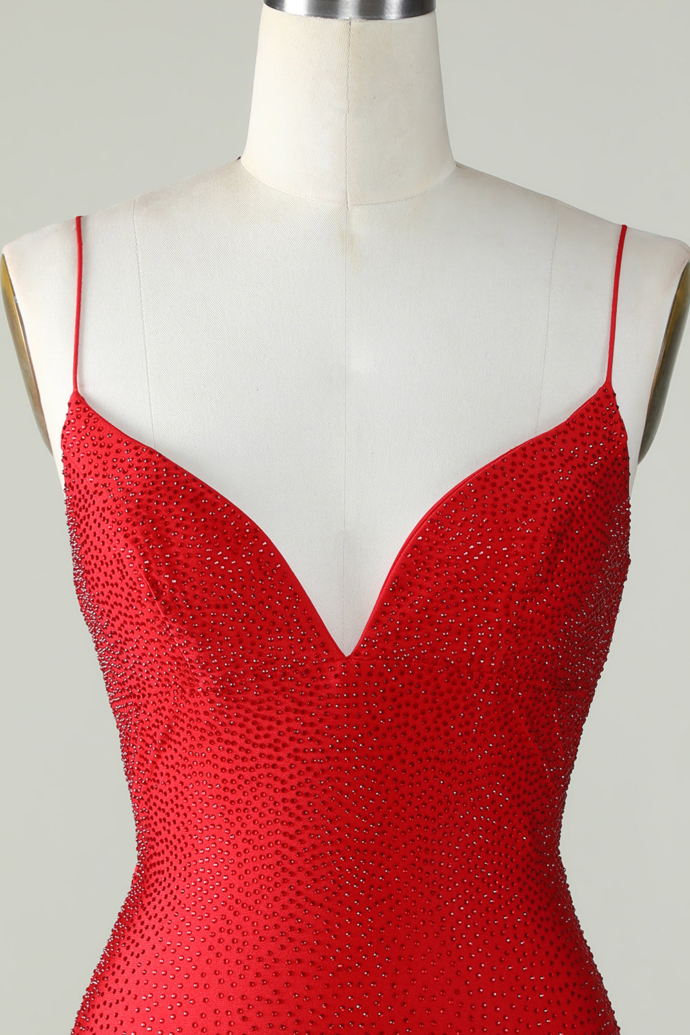 Sparkly Dark Red Sequins Tight Short Homecoming Dress