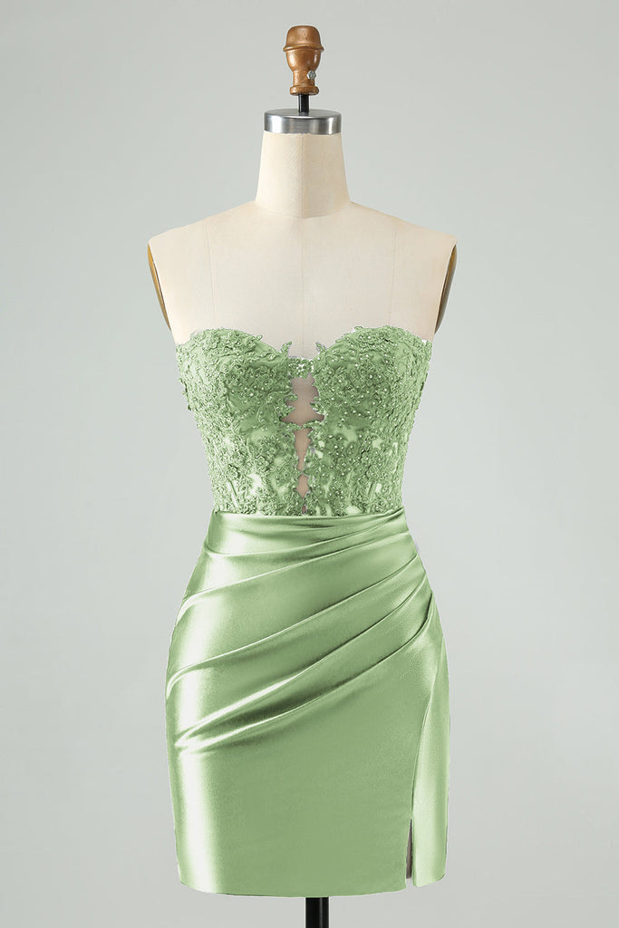 Lovely Strapless Royal Blue Homecoming Dress,Cocktail Dress Y4330 main image 0