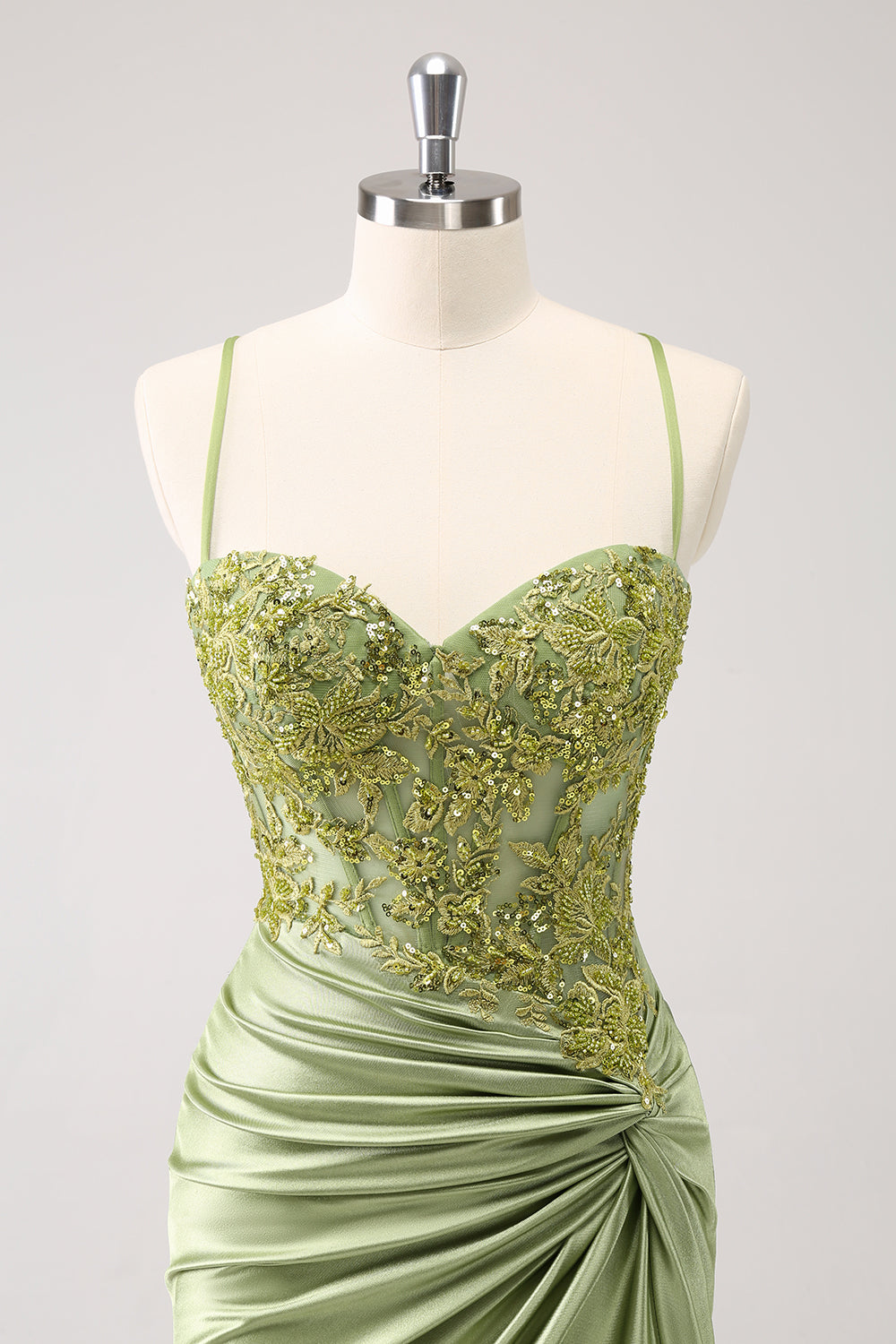 ZAPAKASA Women Sparkly Army Green Tight Short Homecoming Dress Spaghetti Straps Sequined Appliques Satin Hoco Dress ZAPAKASA Women Sparkly Army Green Tight Short Homecoming Dress Spaghetti Straps Sequined Appliques Satin Hoco Dress