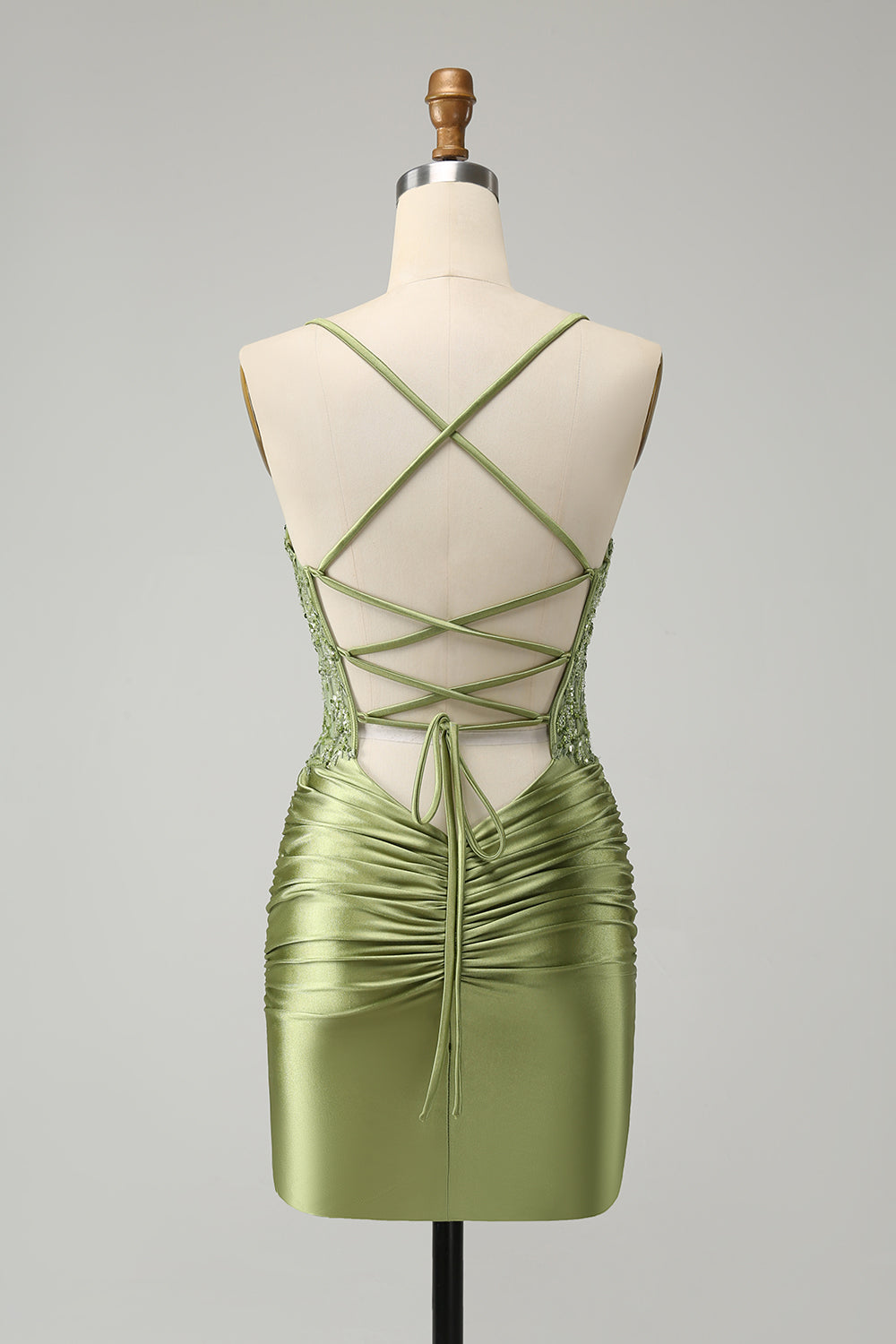 Zapaka Women Sparkly Corset Light Green Tight Homecoming Dress with Beadings Lace Up Back Short Hoco Dress Zapaka Women Sparkly Corset Light Green Tight Homecoming Dress with Beadings Lace Up Back Short Hoco Dress
