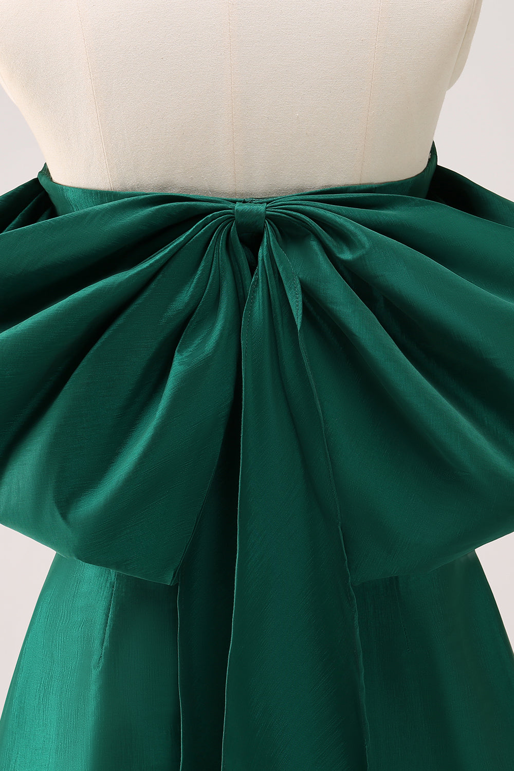 Zapakasa Women Dark Green Strapless Homecoming Dress with Bow A Line Satin Short Cocktail Dress Zapakasa Women Dark Green Strapless Homecoming Dress with Bow A Line Satin Short Cocktail Dress
