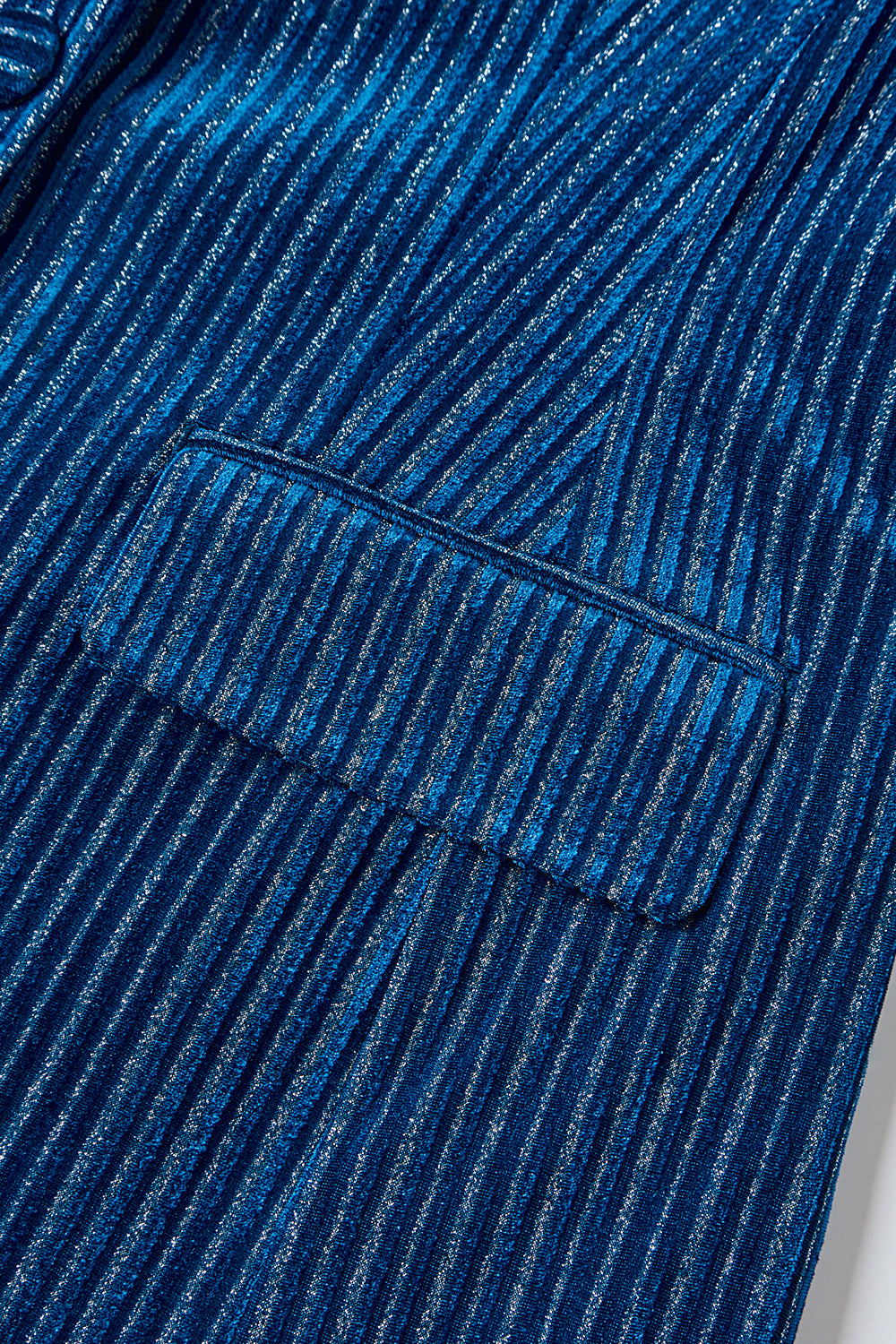 Ink Blue 2 Piece Notched Lapel Prom Suits with Sleeves