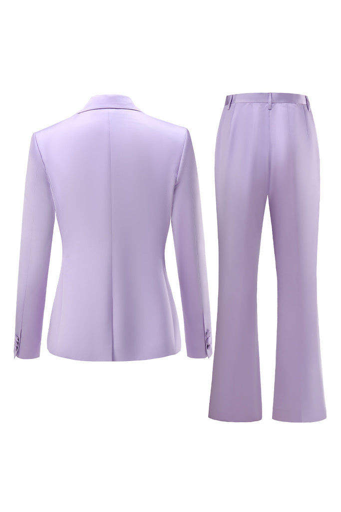 Sparkly Dark Golden Peak Lapel 2 Piece Women Ball Suits