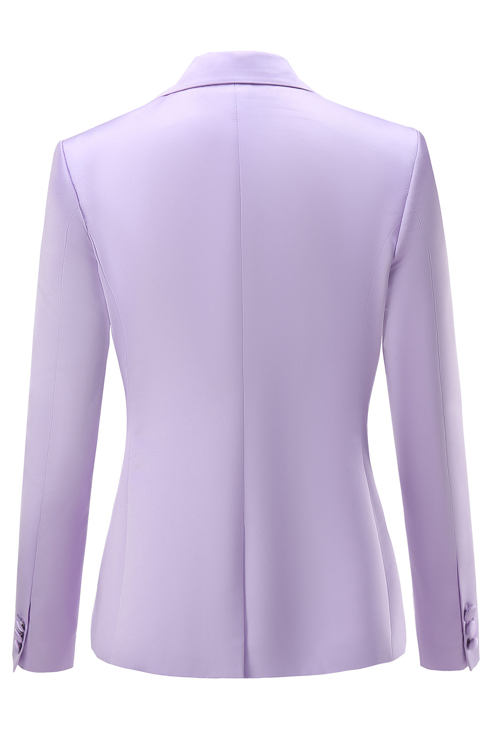 Peak Lapel Purple 2 Pieces Women's Suits
