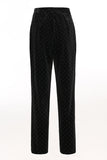 Black Bots Pockets 2 Pieces Women's Suits