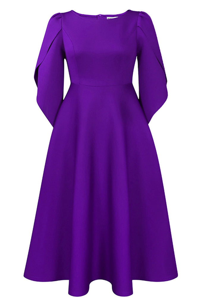 Her Royal Blue Swing Dress main image 1