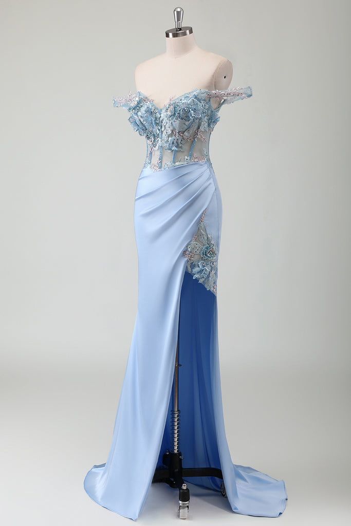 Fashion Blue Dress S747 main image 0