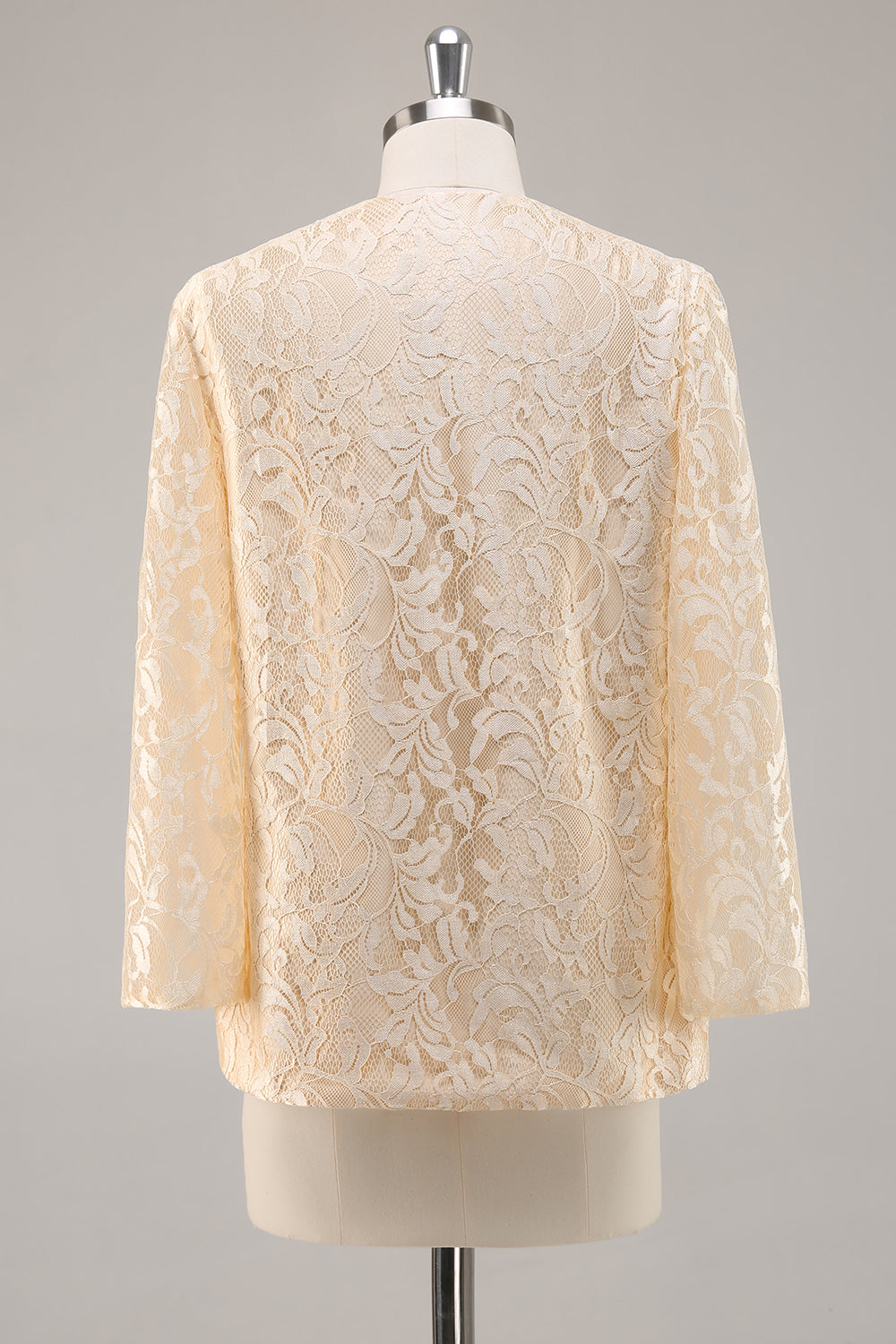Champagne A-Line 2-Piece Mother of the Bride Dress