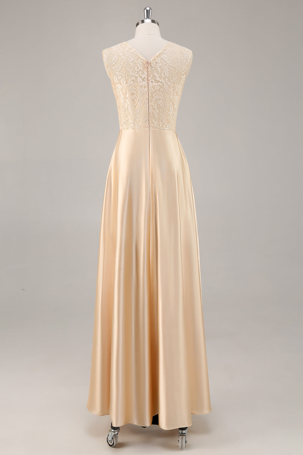 A-Line Champagne 2-Piece Mother of the Bride Dress