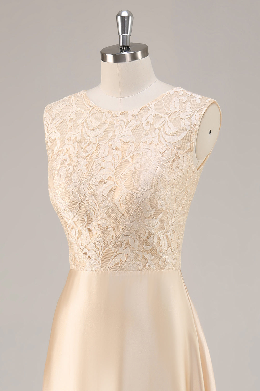 A-Line Champagne 2-Piece Mother of the Bride Dress