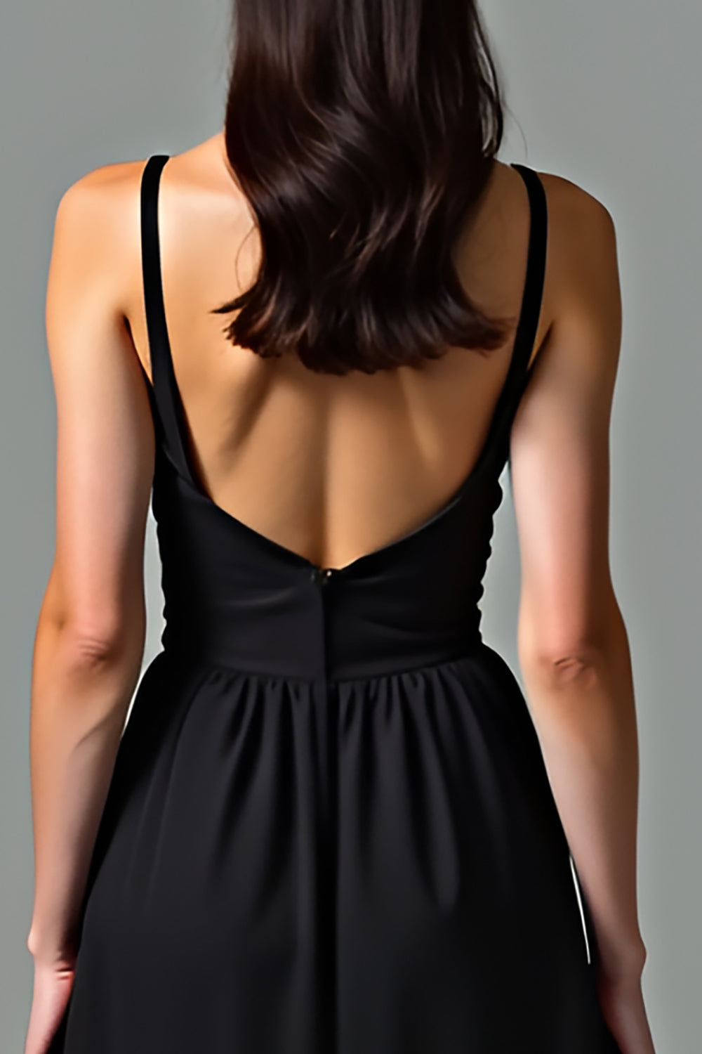 knee length black tie dresses Lady Black Tie - Brienne Dress - Black