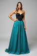 Black+Peacock Blue