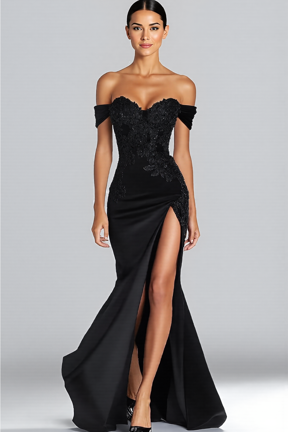 black tie mermaid dress Black Maxi Dress - Mermaid Maxi Dress - Tie-Strap Maxi Dress