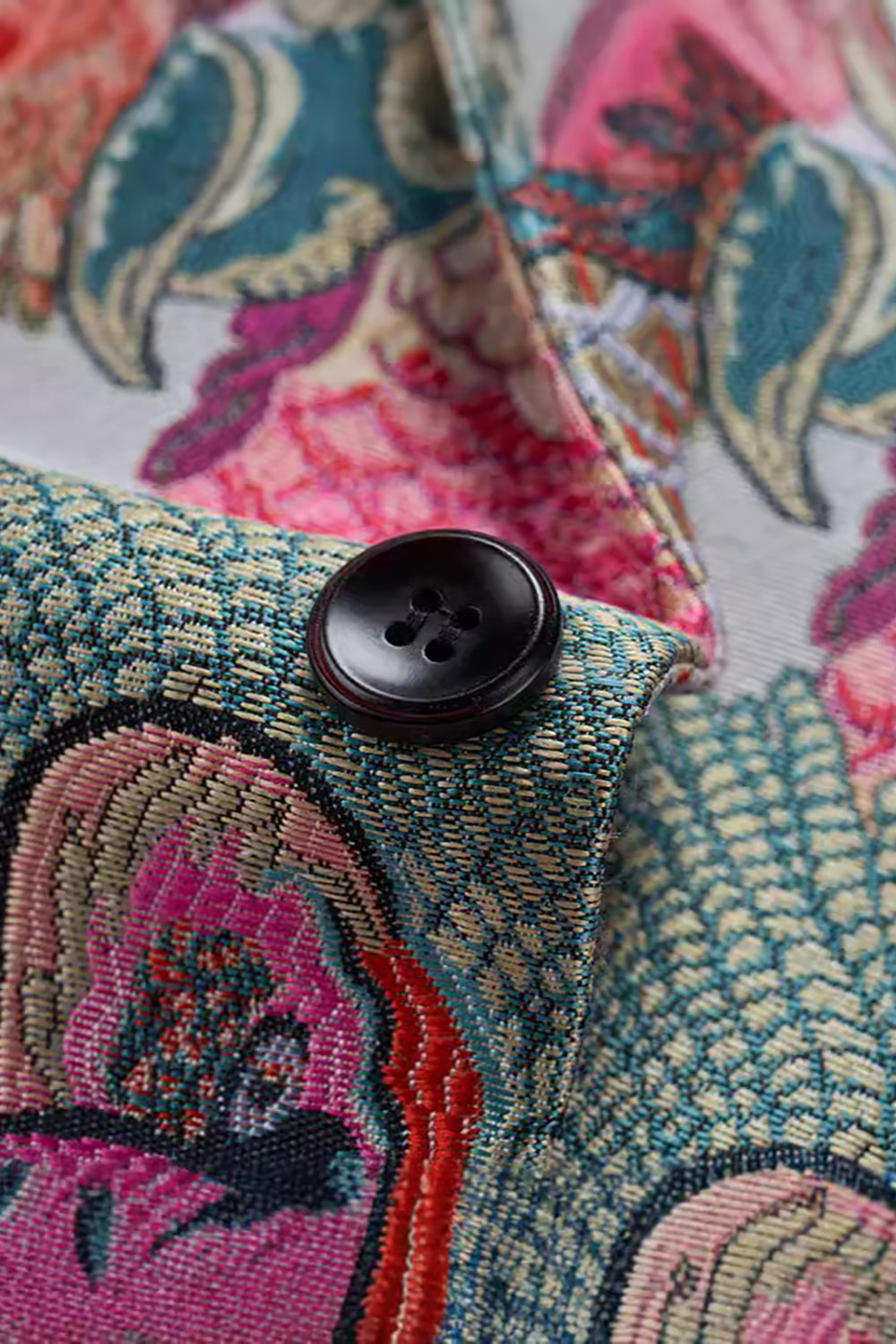 Men's Colourful Lapel One Button Notched Prom Blazer Jacket