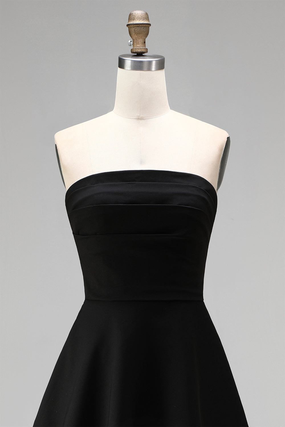 Black White Sheath Square Neck Short Cocktail Dress with Ruffles