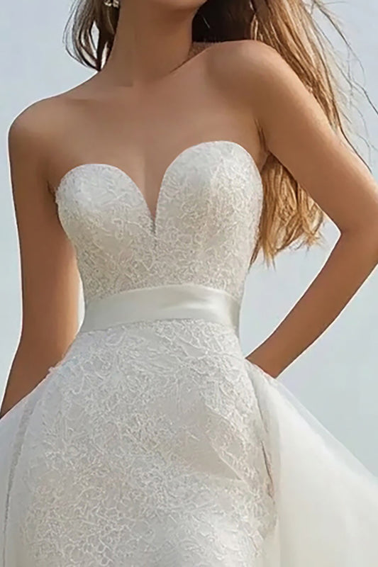 Ivory Sweetheart Bodycon Short Graduation Dress