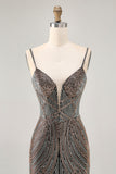 Sparkly Royal Blue Backless Short Tight Homecoming Dress with Beading