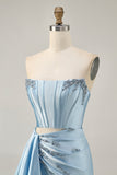 Sparkly Dark Green Tight Short Corset Homecoming Dress with Sash