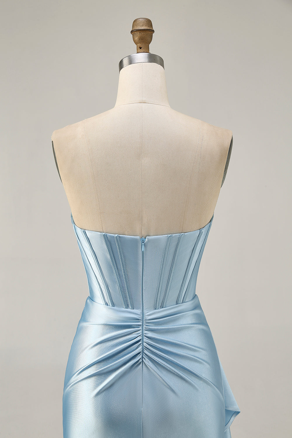 Sparkly Dark Green Tight Short Corset Homecoming Dress with Sash