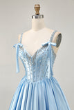Sparkly Fuchsia Short Corset Homecoming Dress with Rhinestones