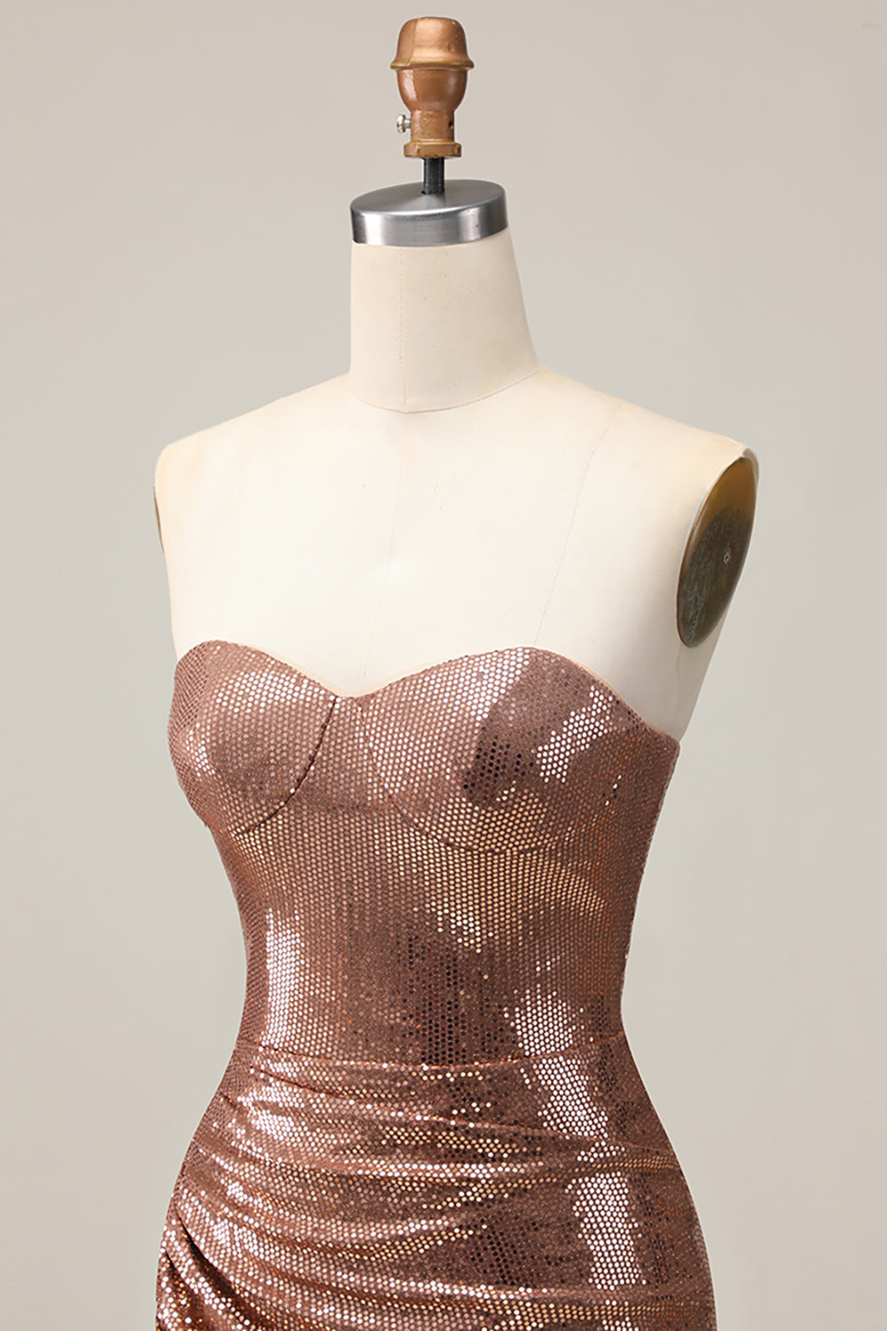 Sparkly Fuchsia Sweetheart Sequin Tight Short Homecoming Dress