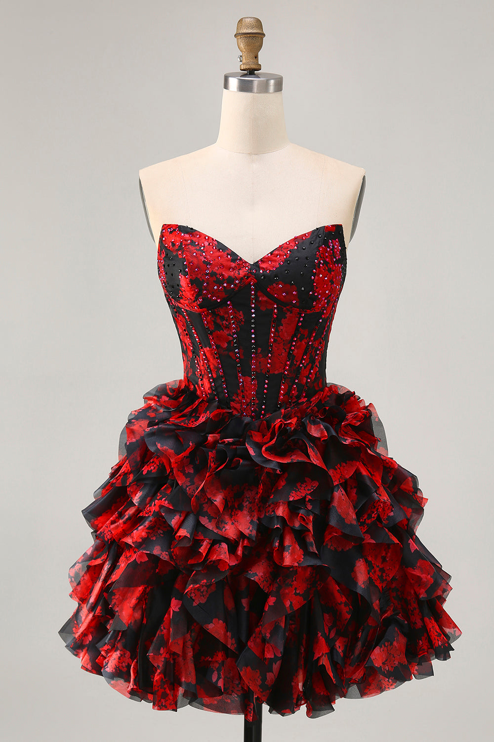 1930s cocktail dress 1930s Style Red Charm Short Sleeve Wiggle Dress SO UV DEV 3