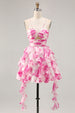 White and Fuchsia