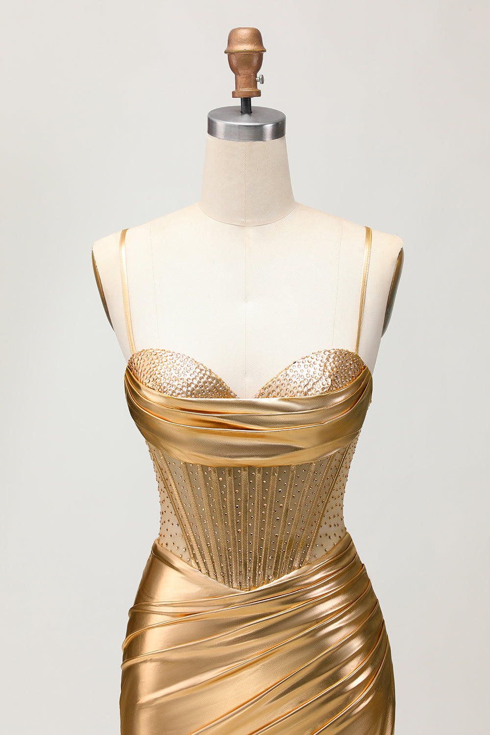 Gold Color Short Dress Zapakasa Women Sparkly Golden Corset Ruched Short Homecoming Dress with Beading Metallic Gold Color Short Dress Zapakasa Women Sparkly Golden Corset Ruched Short Homecoming Dress with Beading Metallic
