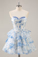 White and Blue
