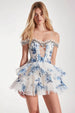 White and Blue