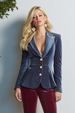 Blue Red Peak Lapel 2 Piece Single Breasted Prom Suits