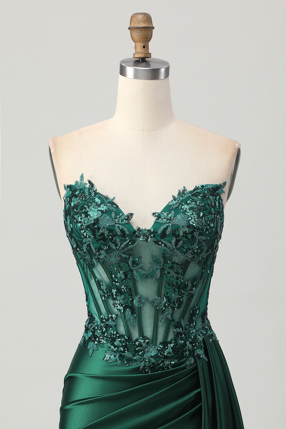 Zapakasa Women Sparkly Dark Green Corset Short Homecoming Dress with Side Cape Sweetheart Tight Satin Cocktail Dress with Sequins Zapakasa Women Sparkly Dark Green Corset Short Homecoming Dress with Side Cape Sweetheart Tight Satin Cocktail Dress with Sequins