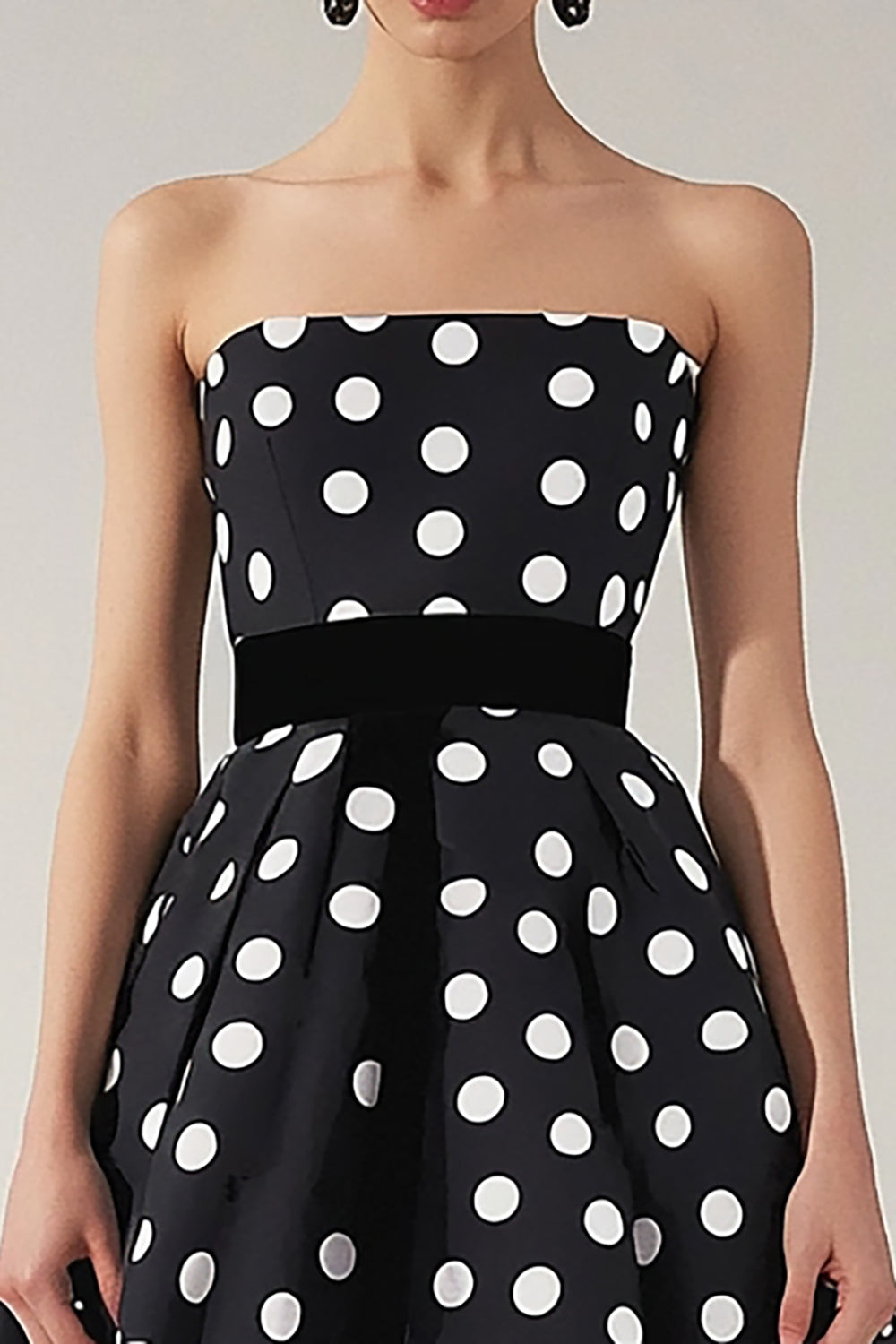 line and dot strapless midi dress Line & Dot Women's Darra Striped Strapless Midi Dress