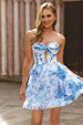 White and Blue