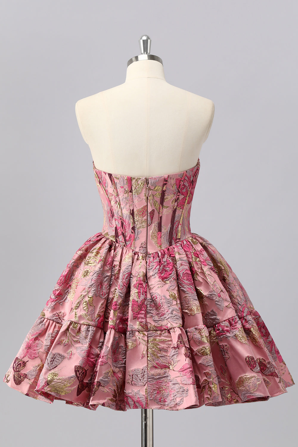 Blush A Line Corset Sweetheart Short Homecoming Dress