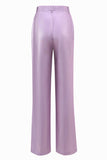 Wisteria 2 Piece Satin Peak Lapel Women Prom Suits