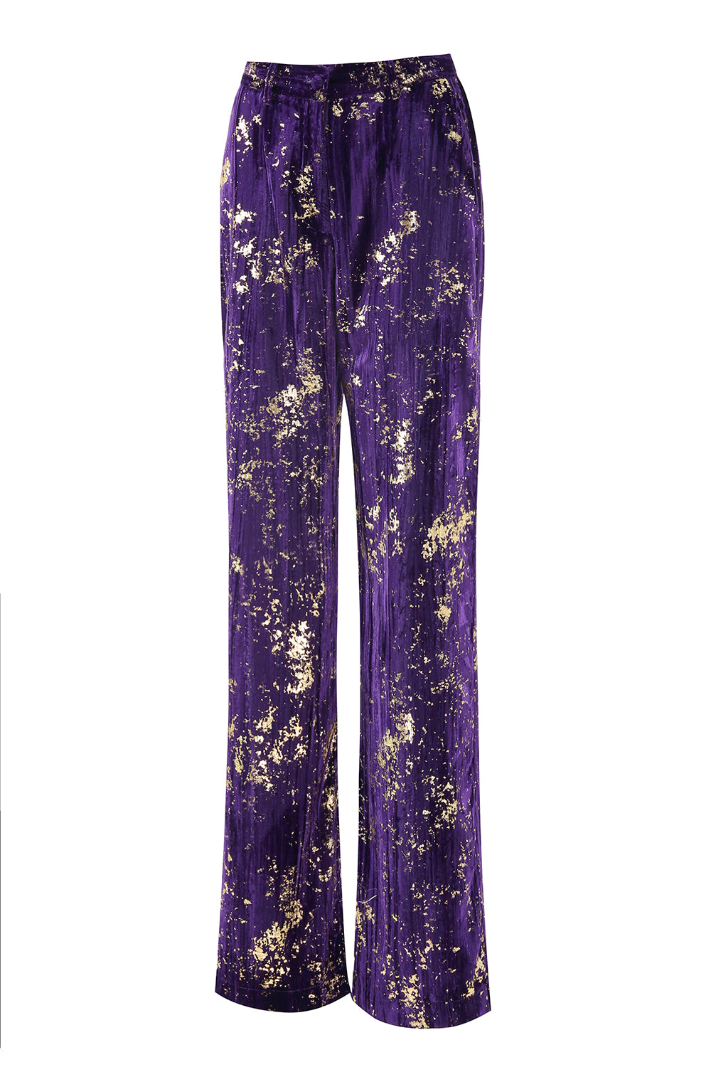 Sparkly Purple Notched Lapel 2 Piece Women Prom Suits